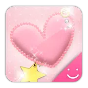 pink heart Theme