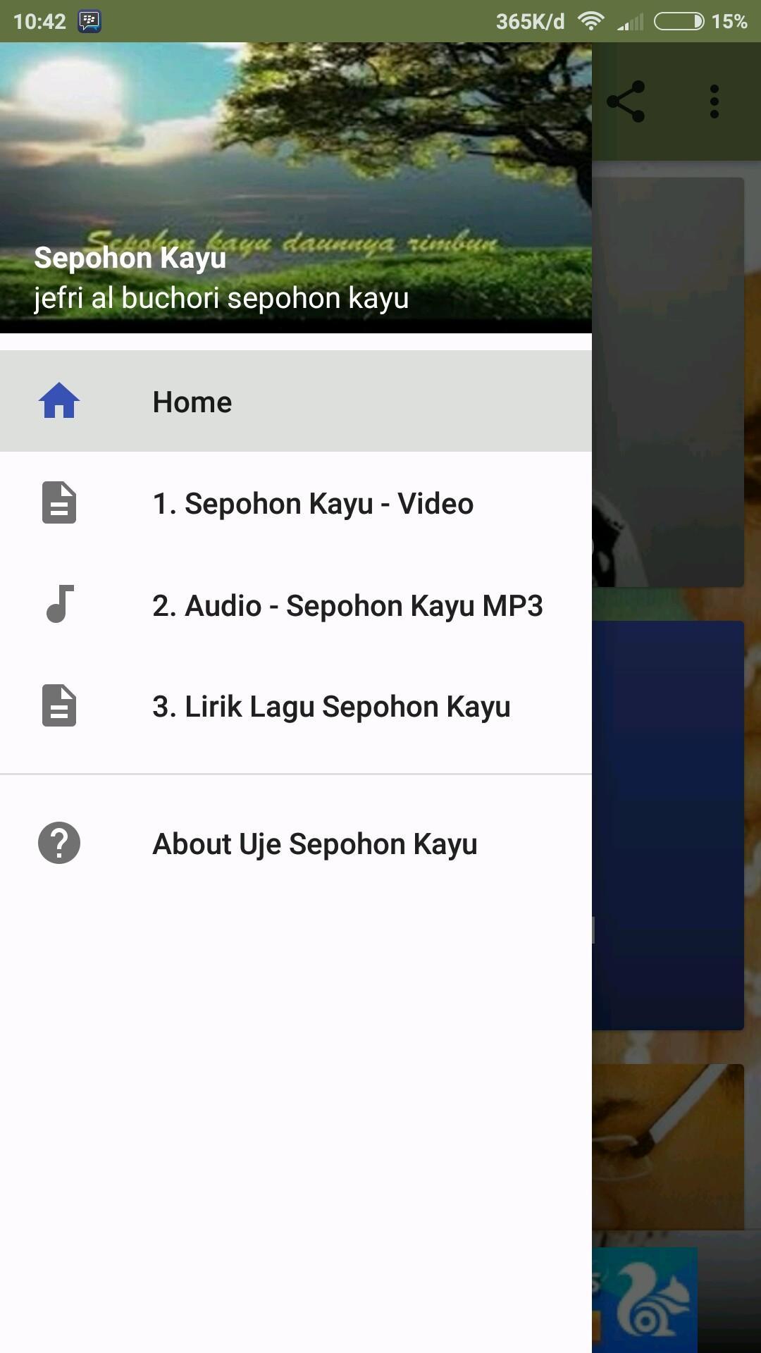 Lirik Lagu Sepohon Kayu Daunnya Rimbun - Sepohon Kayu Daunnya Rimbun