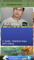 Sepohon Kayu - Uje MP3 Plus Lirik capture d'écran 1