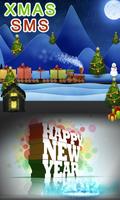 Christmas & New Year SMS Lite Plakat