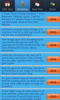 Christmas & New Year SMS Lite Screenshot 2