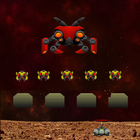 Invaders Mars Defender Zeichen