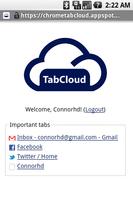 TabCloud الملصق