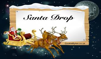 Santa Drop الملصق