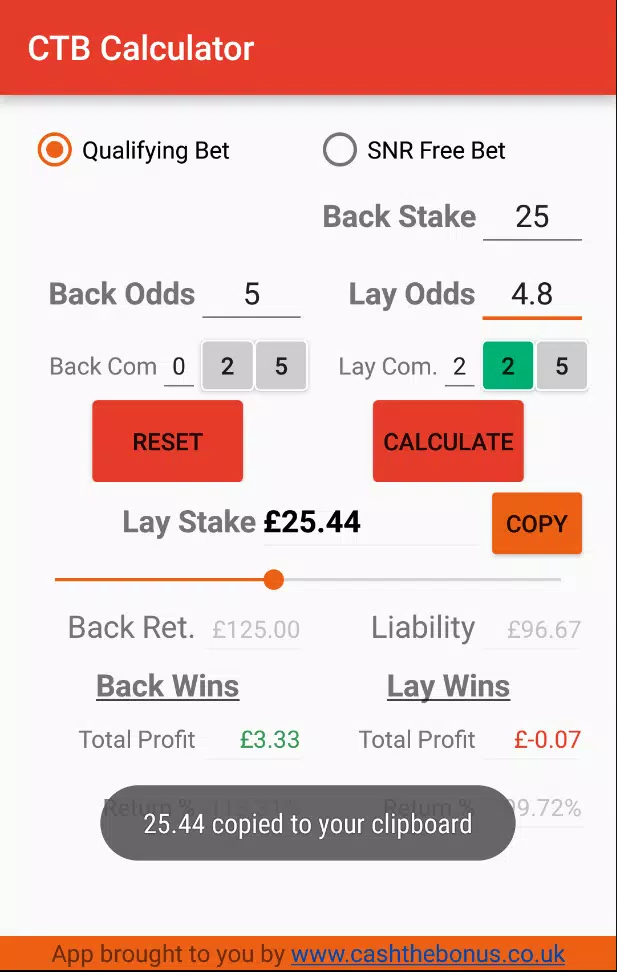 CTB Matched Betting Calculator APK for Android Download
