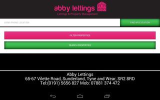 Poster Abby Lettings
