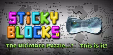 Sticky Blocks Sliding Puzzle