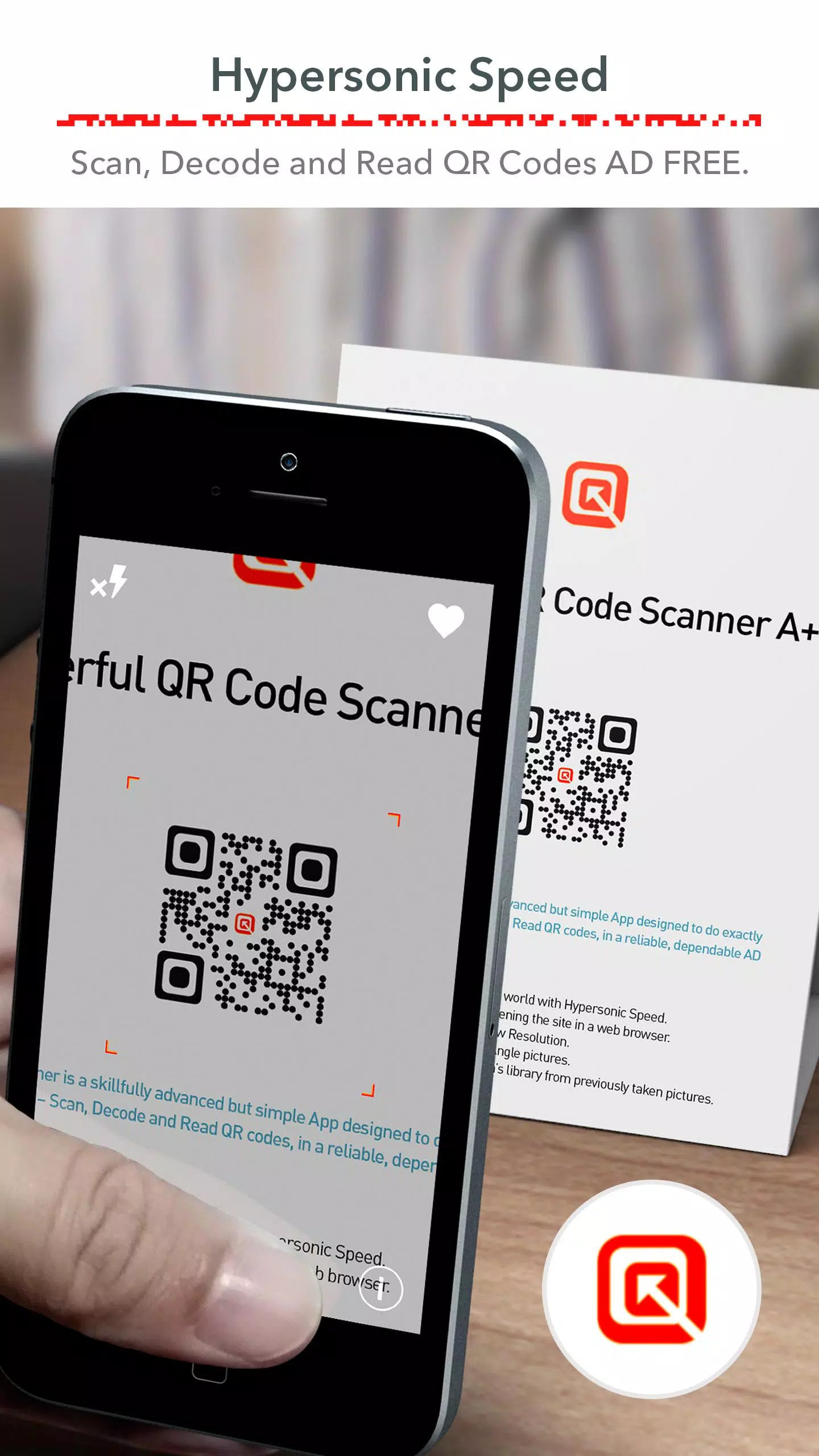 QR Code Scanner (Recommended) Free, FAST & No ADS APK für Android  herunterladen