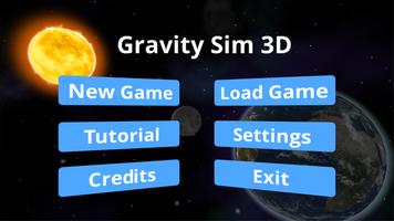 Gravity Sim 3D Affiche