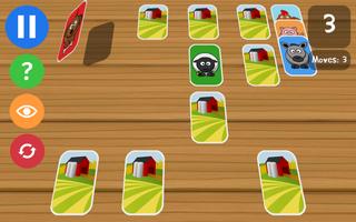 Farmyard Pairs Matching Cards capture d'écran 3