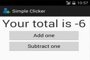 برنامه‌نما Simple Clicker عکس از صفحه