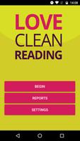 Love Clean Reading Poster