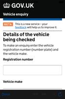 MOT TAX CHECKER UK v2 скриншот 3