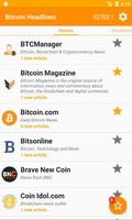 Bitcoin Headlines & News plakat