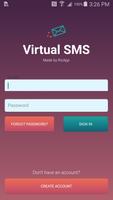Virtual SMS Affiche
