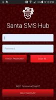 Santa SMS Hub plakat