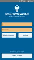 Secret SMS Number plakat