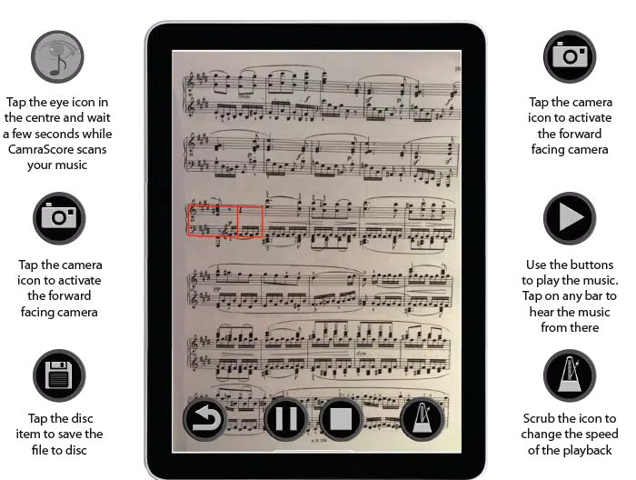 PlayScore2 needs hi-end camera for Android - Download