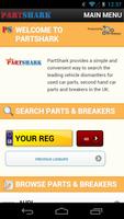 PartShark Car Parts & Spares Cartaz