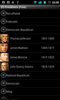US Presidents for Phone (Ads) captura de pantalla 1