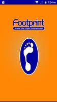 footprint poster