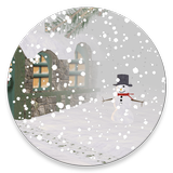 Winter Snow Live Wallpaper ikona
