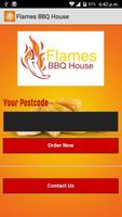Flames BBQ House Plakat