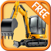 Construction Cars Free icon