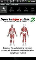 Sports Injury Clinic Affiche