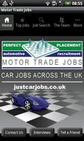 Motor Trade Jobs Affiche