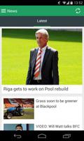 Blackpool Gazette Football App Plakat