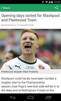 Blackpool Gazette Football App capture d'écran 1