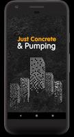 Just Concrete & Pumping Affiche