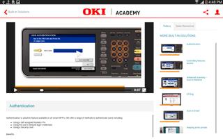 OKI Academy capture d'écran 2