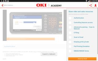 OKI Academy capture d'écran 3