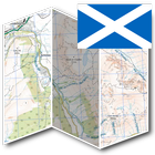 Scotland Outdoor Map Offline आइकन