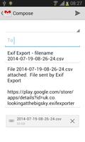 EXIF Export capture d'écran 3