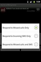 Auto Call Response capture d'écran 2