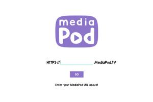 Media Pod PodPlayer Digital Signage Affiche