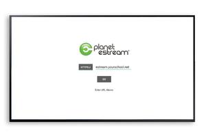 Planet eStream Digital Signage Plakat