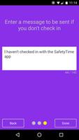SafetyTime Personal Safety App تصوير الشاشة 2