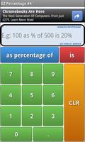 EZ Percent #4 for Android. পোস্টার