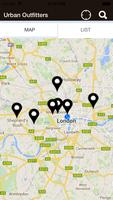 Locations of Urban Outfitters screenshot 1