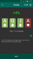 Poker Omaha Hand Trainer تصوير الشاشة 3