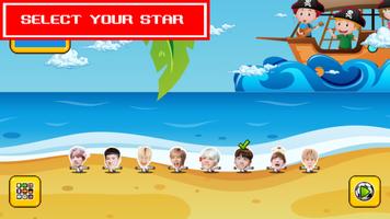 GOT7 Beach Ball : Cute Star Pu poster