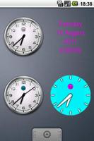 Tensai Clock Widgets Affiche
