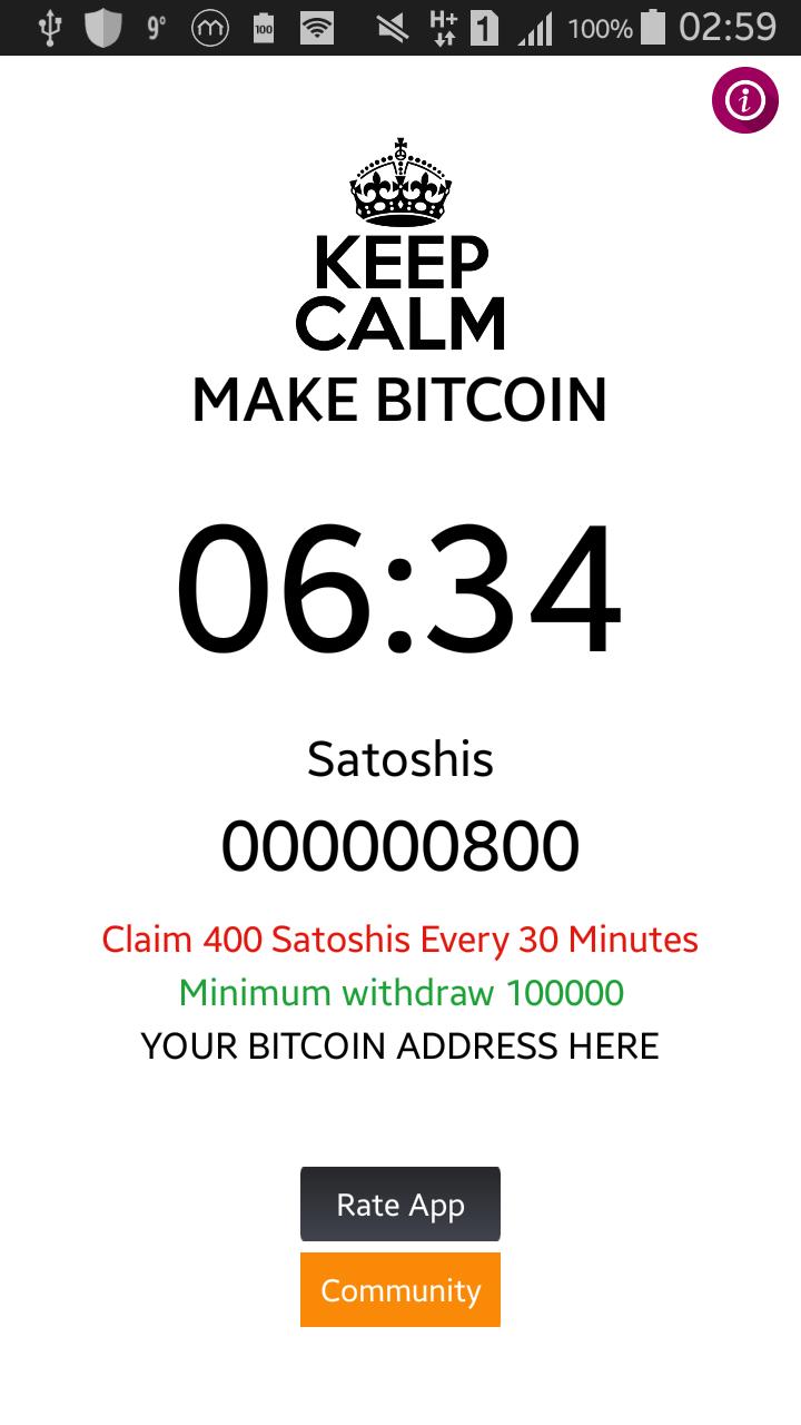 bitcoin maker app)