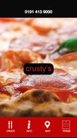 Crusty's Pizzas poster