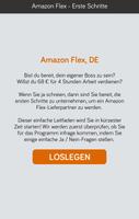 Amazon Flex - Erste Schritte पोस्टर
