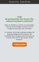 Amazon Flex - Erste Schritte スクリーンショット 1